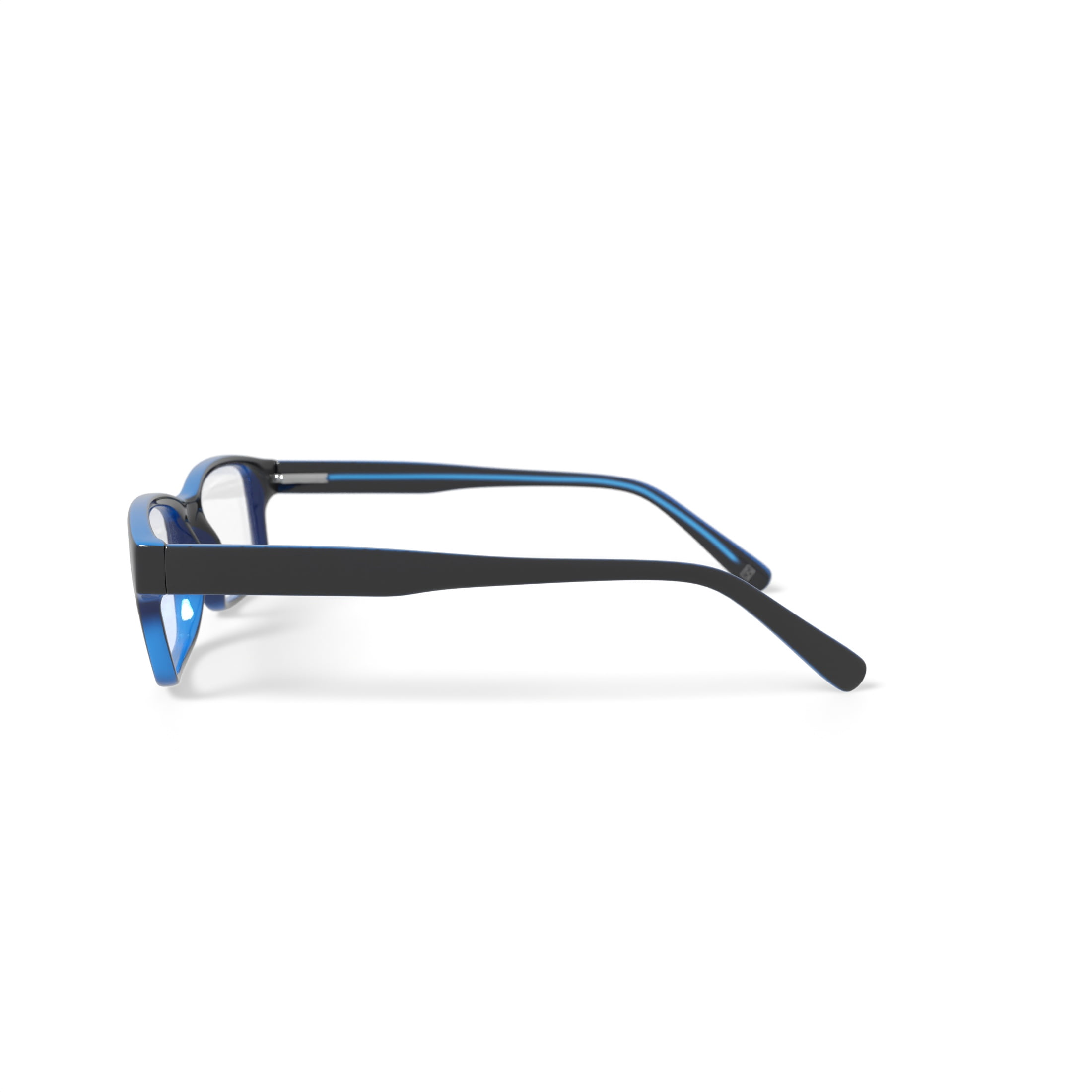 Randy Jackson Men's RJ3025 Rectangular Prescription Eyeglasses with Case, Black