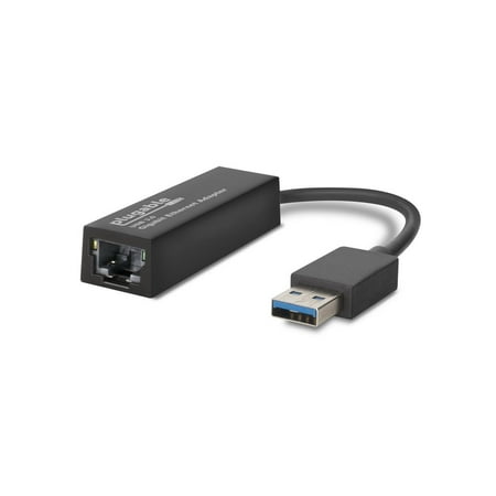 Plugable USB to Ethernet Adapter, USB 3.0 to Gigabit Ethernet, Supports Windows 11, 10, 8.1, 7, XP, Linux, Chrome OS