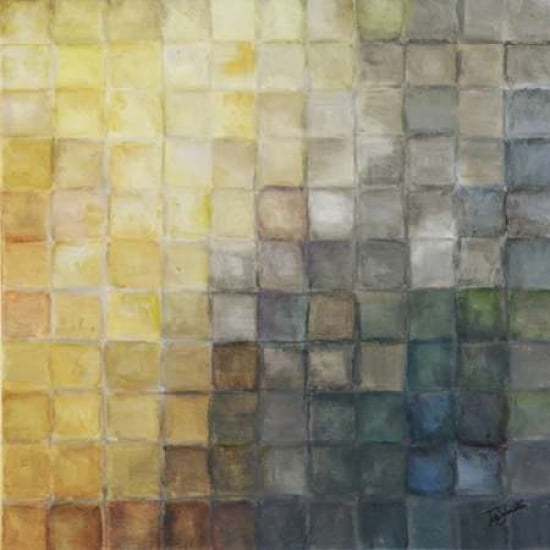 Yellow Gray Mosaics