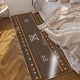thumbnail image 4 of 2x6 FT Kitchen Runner Rugs Non Skid Washable, Faux Wool Rug Runners for Hallways Bathroom Carpet Runner, Soft Indoor Modern Floor Rug for Entryway Laundry Room, 4 of 11