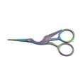 thumbnail image 3 of Small Scissors 4.5inch Vintage Stainless Steel Sewing Scissors Curved Embroidery Scissors Classic Crane Stork Shape Point for Handcraft Craft Art Work DIY Tool Items, 3 of 9