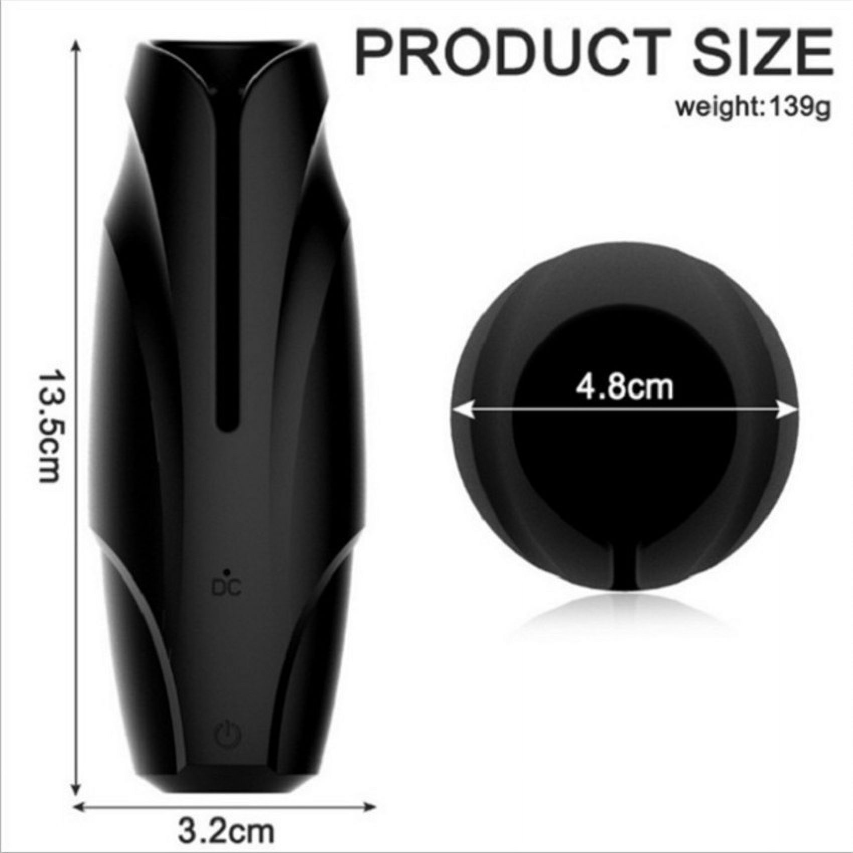 Penis Exercisermens Silicone Penis Exerciser Aircraft Cup Pulse Trainer Adult Sex Toys 5779