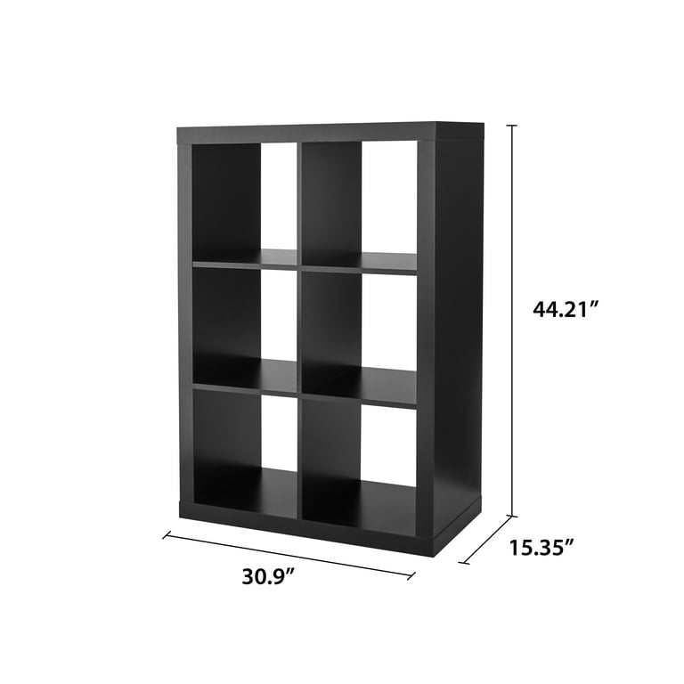 Mainstays Cube Storage Organizer, Black, 40 OFF