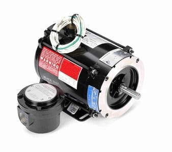1/3 hp 1800 RPM 3-Phase 56C Frame TENV (rigid base) 230/460V Marathon Motor # Y601