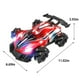 thumbnail image 3 of Juguetes Para Niño Coche de carreras con luces LED, control remoto inalámbrico, deportivo, musical, recargable, todoterreno. Juguetes Para Bebe 1 Año, 3 of 7