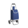thumbnail image 3 of Carrito de compras Carro utilitario Carro de mano de metal plegable multipropósito Carro de equipaje de carro de mano para oficina Viajes al aire Ruedas de espuma azul shamjiam carrito de compras, 3 of 8