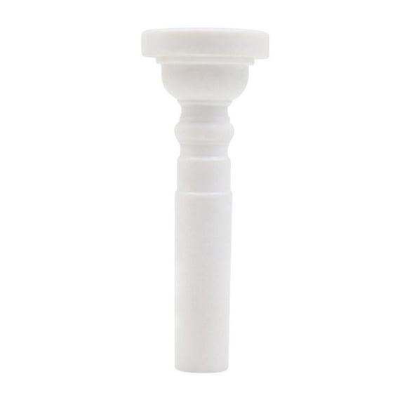 Boquilla de trompeta profesional 7C, boquilla de ABS para Bach, boquilla de latón Tipo B Blanco