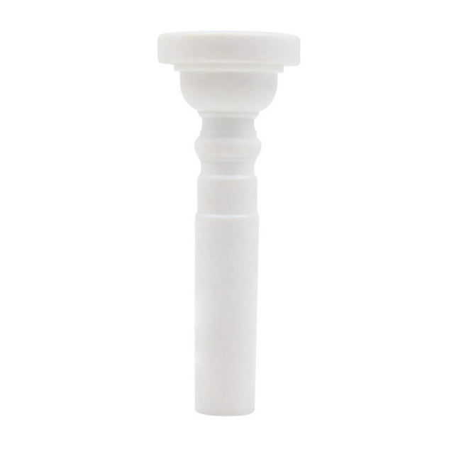 Boquilla de trompeta profesional 7C, boquilla de ABS para Bach, boquilla de latón Tipo B Blanco