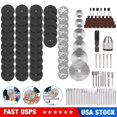 thumbnail image 2 of PrePat 30-50pcs Diamond Cutting Wheel For Dremel Rotary Tool Die Grinder Cut Off Disc, 2 of 10