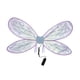 thumbnail image 3 of Alas de hada, alas de mariposa, accesorios de disfraz para festival de Halloween Púrpura, 3 of 9