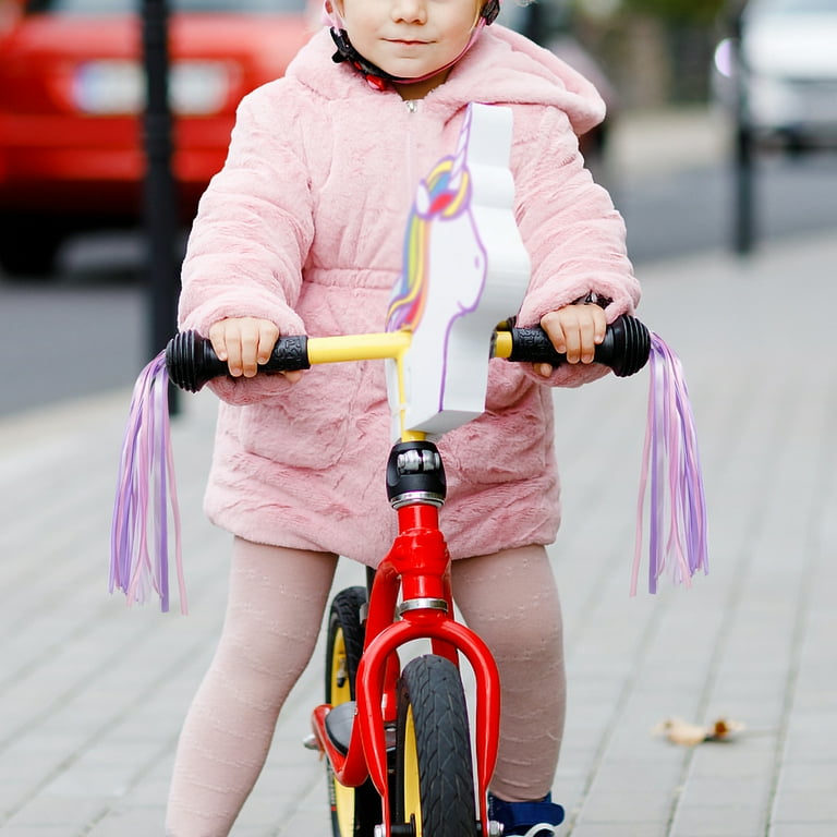 Pairs Plastic Cloth Kid Bike Accessories for Kids Tassel Handle