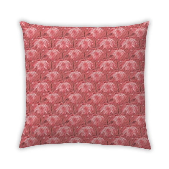 Ahgly Company Outdoor Square Contemporary Throw Pillow, 18 inch by 18 inch