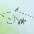 thumbnail image 4 of Cortinas de Media ventana bordadas BLESIY para privacidad Cortina corta Gris 60x120cm, 4 of 8