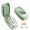 Green, variant on 2026 Portable Adjustable Pill Cutter, 1/2 1/4 Splitter for Multiple Pills with Accurate Centering Alignment.(Black)