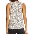 thumbnail image 2 of Womens Leopard Print Tank Tops Crewneck Sleeveless Summer Casual T-Shirts Blouses, 2 of 8