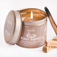 thumbnail image 6 of Palo Santo Candle for Home - Smudge Kit - Protection and Cleansing Negative Energy - 5 oz Soy Wax Organic Non Toxic - Velas Aromáticas para el Hogar - Aromatherapy Relaxation and Meditation, 6 of 6
