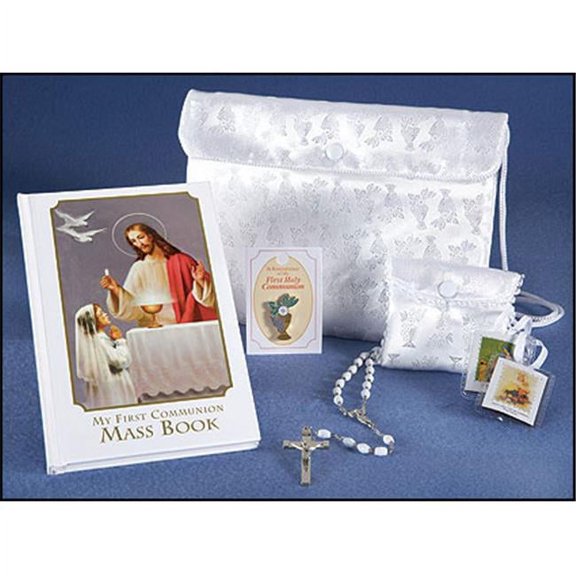 CB Catholic KS043 Satin Purse Set - Heavenly Feast