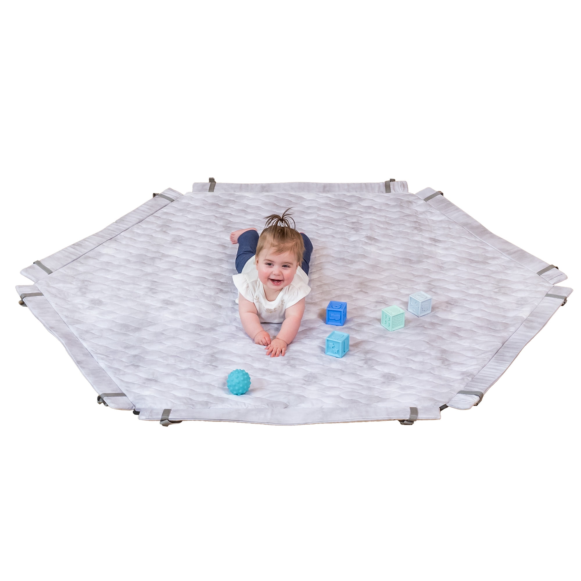 Toddleroo by North States Superyard Folding ABC Play Mat for