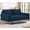 Dark Blue, variant on Cterwk 2 Seater Sofa Couch with Metal Legs, Upholstered Loveseat Sofa for Apartment, Living Room, Office, Teal Blue