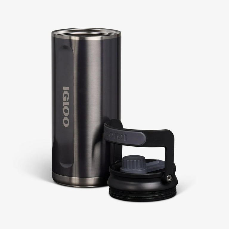 Igloo 80 oz Twist 'n' Chug Bottle, Carbonite Gray - Walmart.com