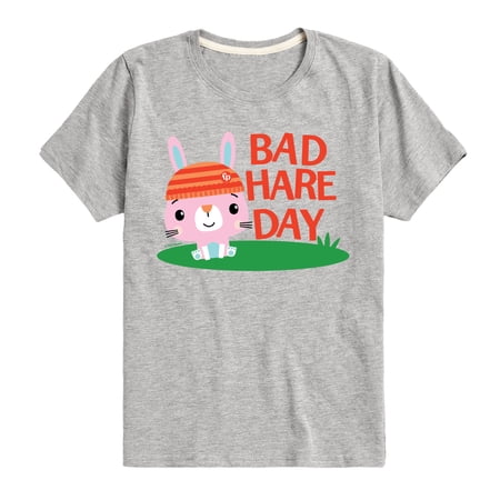 Fisher Price - Bad Hare Day - Toddler & Youth Short Sleeve Graphic T-Shirt