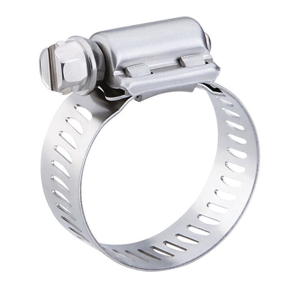 Abrazadera de manguera Ideal Tridon Snalock de acero inoxidable de 2 a 5 pulgadas, paquete de 10