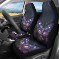 thumbnail image 2 of Xoenoiee Elegant Butterflies Flowers Print Car Seat Covers High Back Design for Front Seats, Universal Fit Vehicle Seat Cushion Protectors, Pack of 2, 2 of 6
