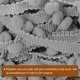 thumbnail image 4 of Uxcell 20 Yards Pom Pom Ball Fringe Trim Ribbon Sewing Trim DIY Crafts, 8mm Grey, 4 of 6