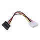 thumbnail image 5 of 2X Cable Adaptador Conversor Sata Potencia Hembra A Molex Macho. 6 Pulgadas, 5 of 8