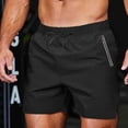 thumbnail image 2 of Fgnfyis Men's Gym Shorts Linerless 5 Shorts for Men Black S, 2 of 9