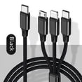 thumbnail image 4 of Cables de datos tipo C de uno a tres, cable de carga tres en uno, cable de carga rápida para automóvil PD de uno a tres, 4 of 4
