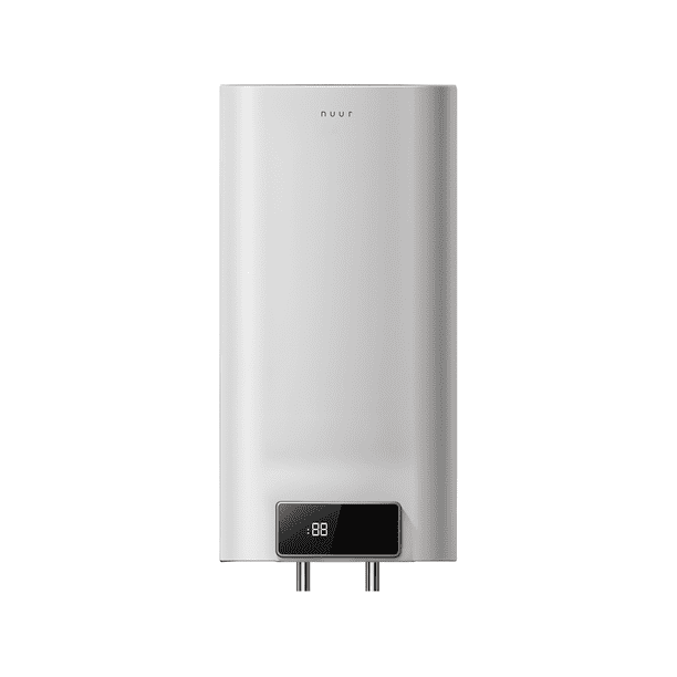 Nuur - Calentador de Agua Electrico 220V con Tanque de 100 Litros (Modo iECO Aprende tus Habitos y Ahorra Energia), Boiler Electrico, Panel de Control Digital, Alta y Baja Presion - CALEC100LTDIG