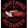 thumbnail image 2 of Boy's Cars Lightning McQueen Drag Racing Graphic Tee Black Small, 2 of 5