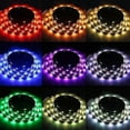 thumbnail image 3 of Bande Lumineuse Led Télécommande Boîte à Batterie Alimentée Haute Luminosité Ip65 Décoration Étanche Dc 5v Rgb 5050 Rétroéclairage Tv Lumières de Pièce Décoration Murale pour H, 3 of 5
