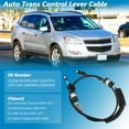 thumbnail image 2 of No.23256076 Cable de Cambio de Marchas Automático para Chevrolet Traverse 2009-2017 para Buick Enclave 2008-2017 para GMC Acadia para Saturn Outlook A/T Selector de Palanca, 2 of 7