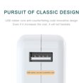 thumbnail image 3 of Cargador de pared USB compatible con iPad y iPhone, adaptador de cargador portátil de 12 W y 2,4 A, compatible con iPad 4, 3, 2, Mini, Air 2, Pro y iPhone 11, X, Xs Max, XR, 8, 7, 6, 6s, 3 of 8