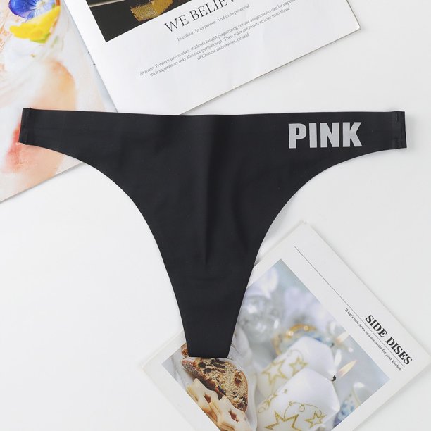 El Secreto De Victoria 2022 Nuevas Bragas Sexy Sin Costuras Para Las Mujeres De Lujo Carta De Diamantes De Imitación Lencería G String Diseño De Marca ho.new ZBPYpangjing