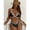 Black, variant on Summer Beach Binding Trim Bikini Set Triangle Bra & High Cut Bottom 2 Pieces Pink Swimsuit