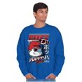 thumbnail image 3 of The Smurfs Cool Kanji Big Poppa Men Big & Tall Sweatshirt Brisco Brands 4X, 3 of 5