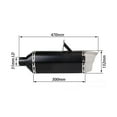 thumbnail image 2 of For Can Am Outlander 650 / 650 XT / XMR / MAX 650 / XT / XMR 2013-2023 Modified Escape Motorcycle Exhaust Muffler Link Pipe 51MM Slip-on Tube System, 2 of 8