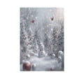 thumbnail image 3 of 12x18 inch Double-Sided Garden Flags Banners Vibrant Outdoor Decor for House Patio Outdoor Snowy Winter Landscape, 3 of 6