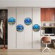 thumbnail image 5 of Ocean Animals World Under Sea Decor Incluye Tortugas Marinas, Delfines, Peces, 3 Pegatinas De Vinilo 3D Extraíbles Para Decoración De Pared De Baño, Pegatinas De Pared Para Muebles De Dormitorio, 5 of 5