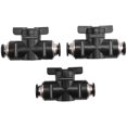 thumbnail image 1 of 10mm Push Connect Valve Ball Valve 10mm Air Flow Control Valve Quick Connect Valve Tube Fittings 3, 1 of 5