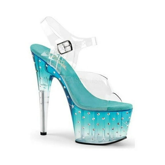 Women's Pleaser Stardust 708T Ankle-Strap Sandal