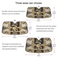 thumbnail image 5 of ALAZA Dragon Mandala Windshield Sun Shade Car Foldable Visor Block UV Rays Protector 55"x27.6", 5 of 8