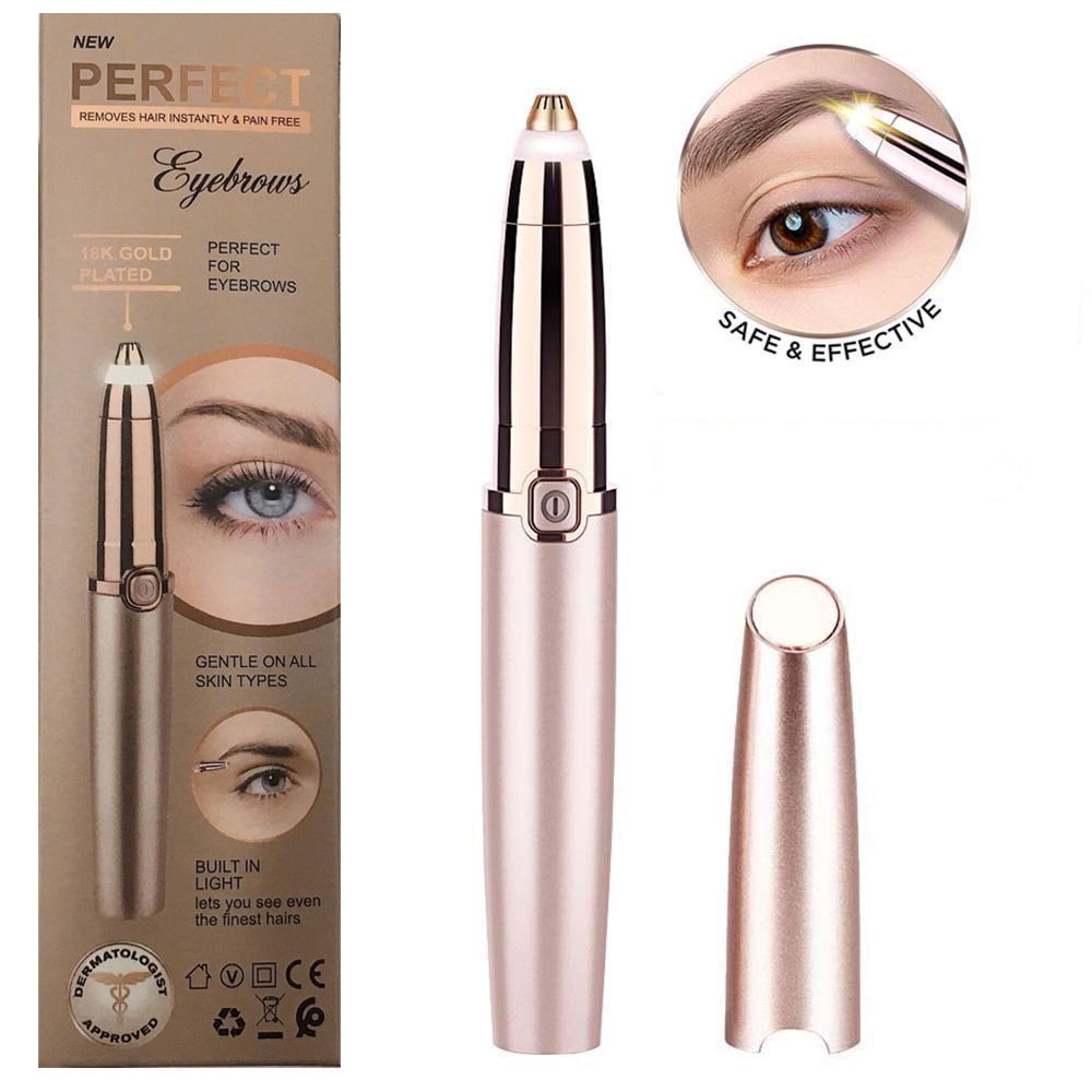 Coolmade Eyebrow Hair Trimmer Epilator for Women,Eyebrow Hair Remover
