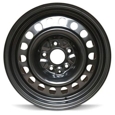 Wheel Rim For Jeep Commander 2006-2010 17 Inch Black Painted Steel Rim - OE Direct Replacement - Road Ready Car Wheel
