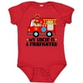 thumbnail image 3 of Inktastic Fireman Uncle is a Firefighter Boys or Girls Baby Bodysuit, 3 of 5