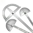 thumbnail image 3 of Premium Stainless Steel 180° Angle Gauge with Clear Markings - Compact 10cm Solid Protractor for Woodworking, Carpentry & Versatile Material Measurement Tasks, 3 of 6