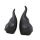 thumbnail image 2 of 2 figuras de elefante de cerámica para decoración de escritorio, ideal como regalo para TV. negro, 2 of 9